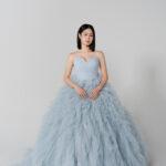 冰川藍色調晚宴服