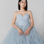 冰川藍色調晚宴服