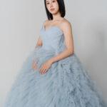 冰川藍色調晚宴服